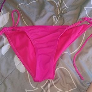 Pink bathing suit bottoms